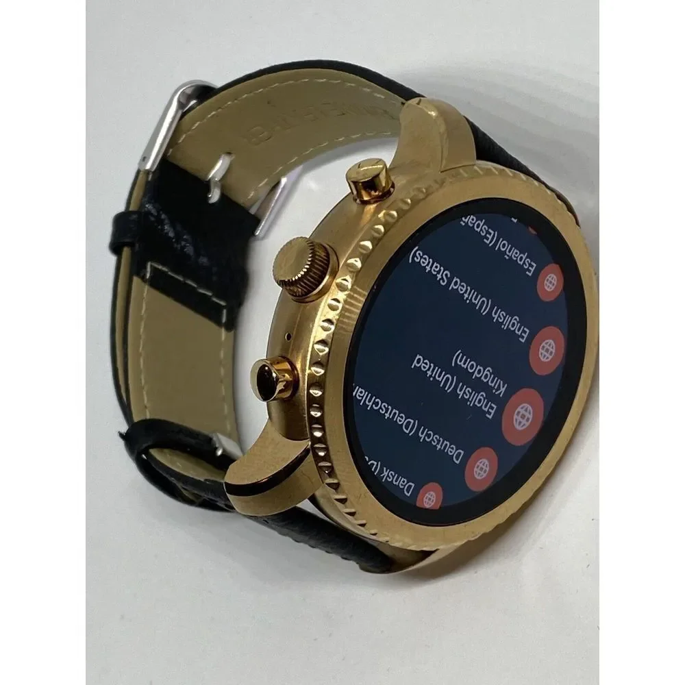 Fossil Gen 3 Authentic Genuine Smart Watch Custom Band FTW4002 BA114